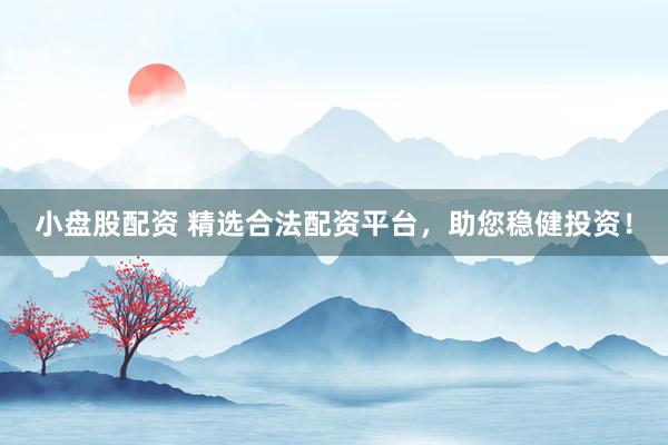 小盘股配资 精选合法配资平台，助您稳健投资！